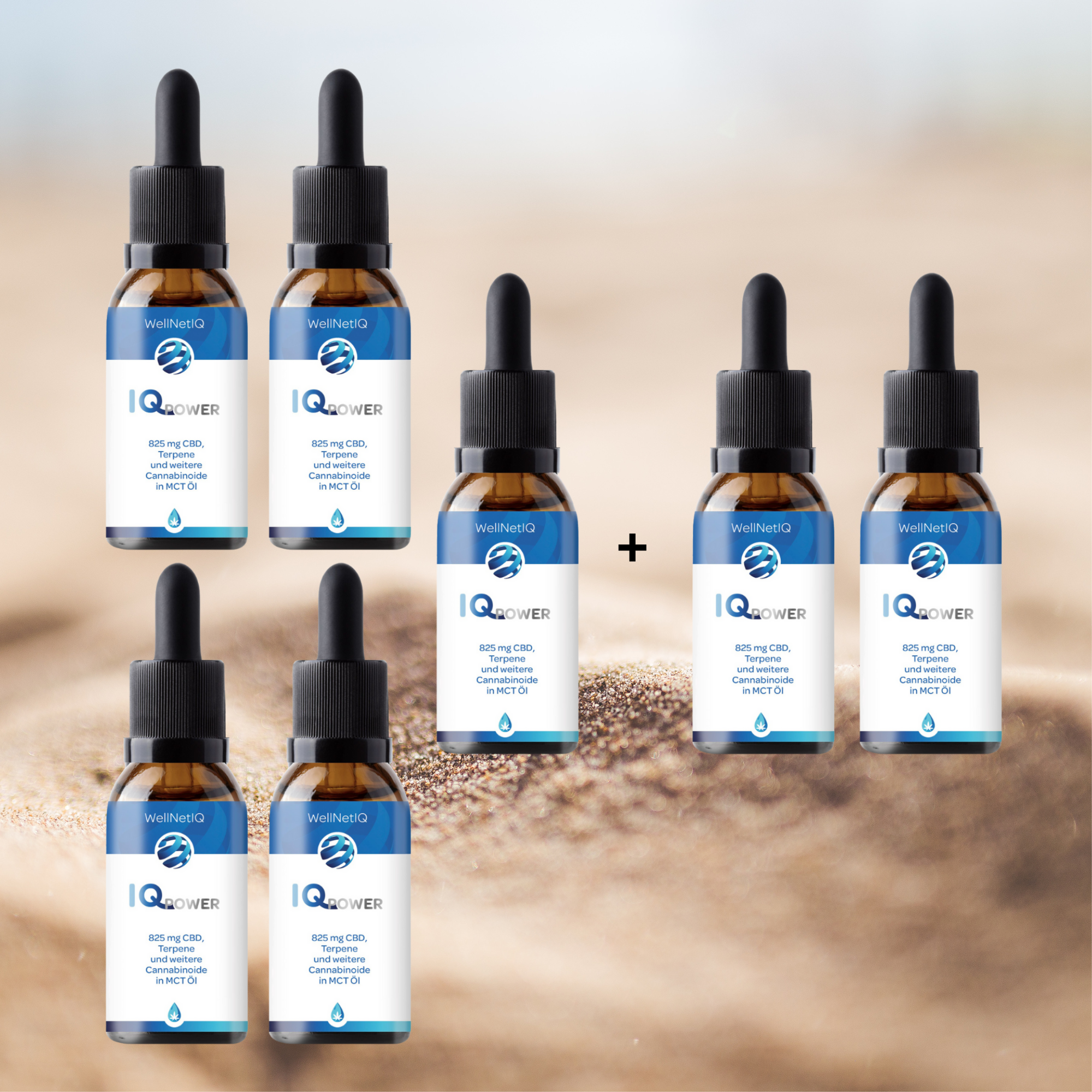 5+2 Pack IQ Power 825 (reduced price)