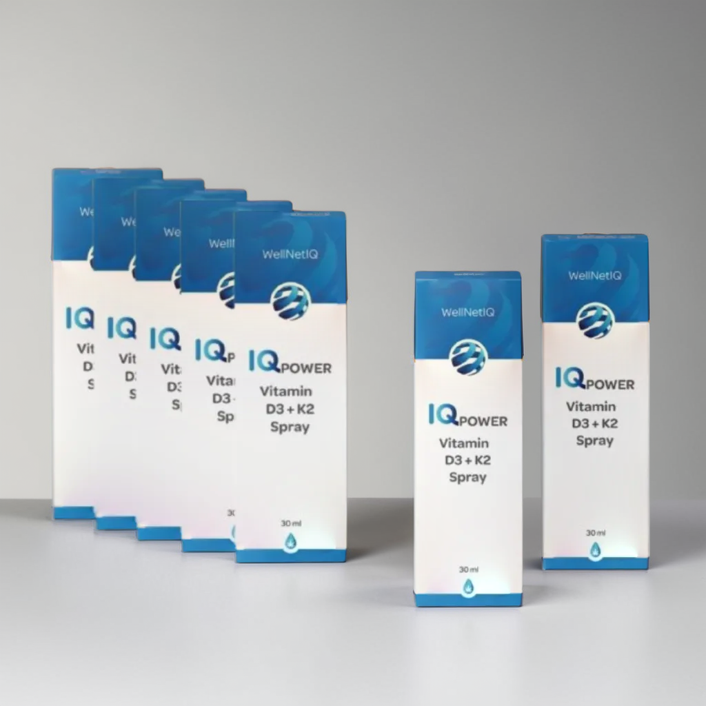 5+2 pack IQ Power Vitamine D3/K2 Sprays 30 ml (reduced price)