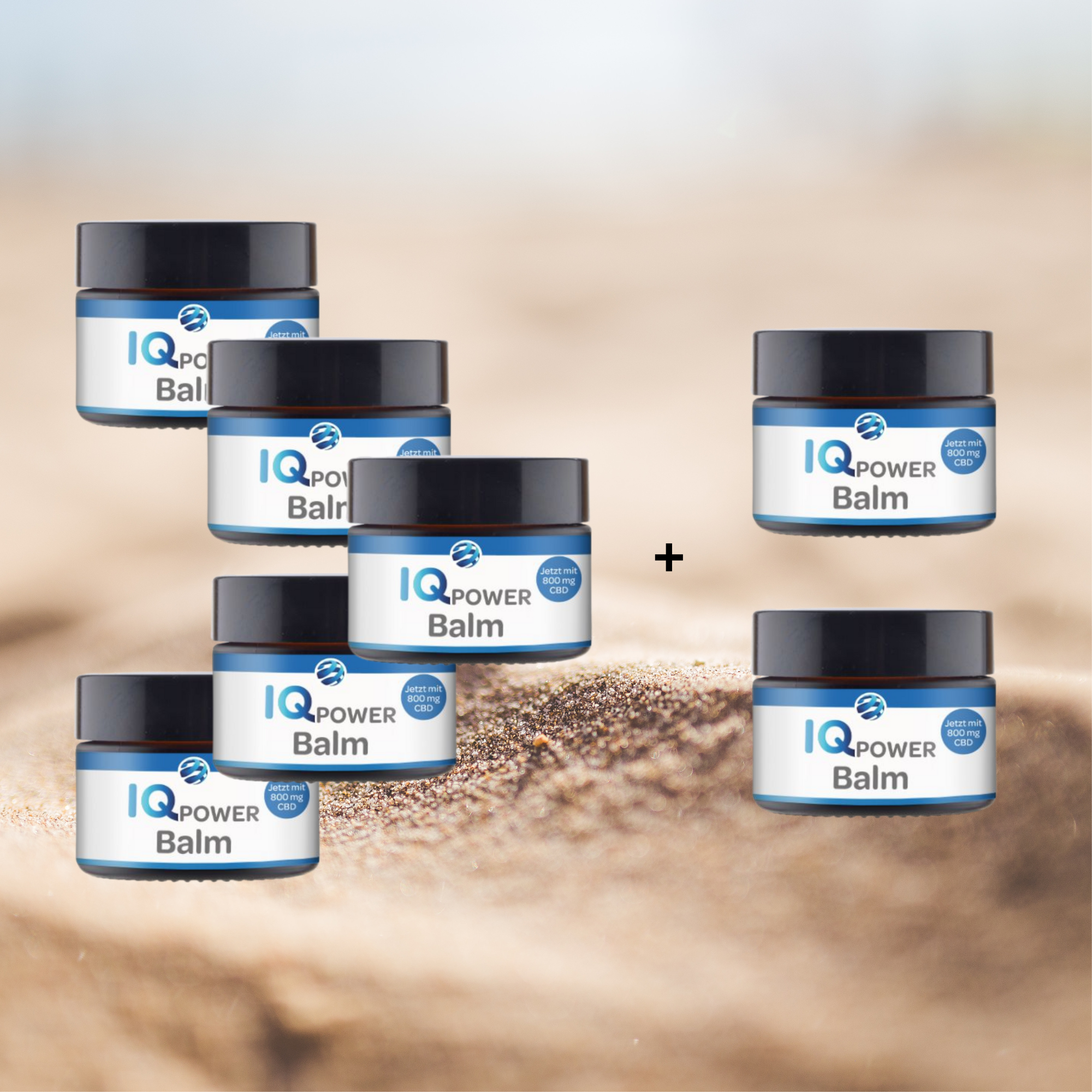 5+2 Pack IQ Power Balm 800mg