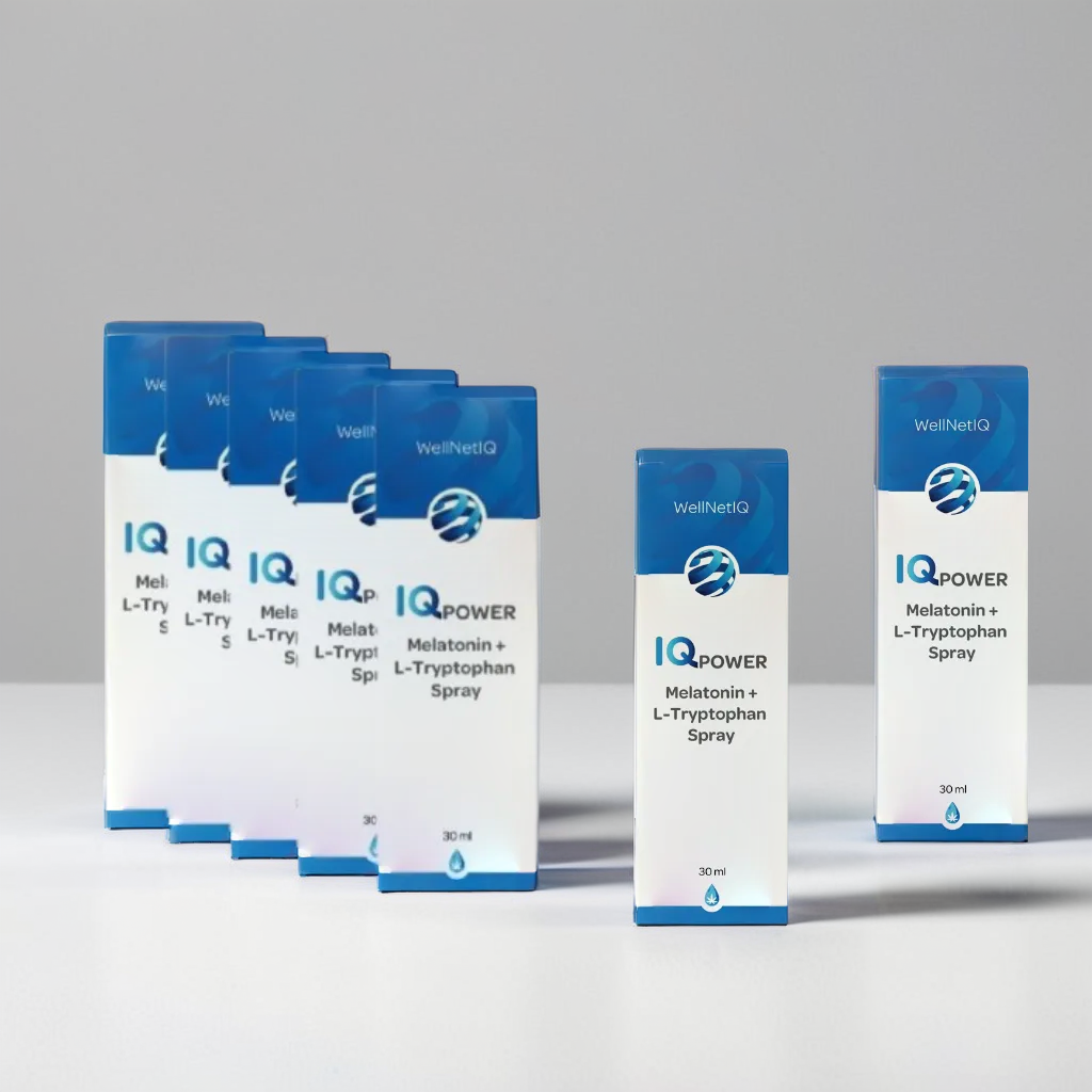 5+2 pack IQ Power Melatonin + L-Tryptophan Spray (reduced price)