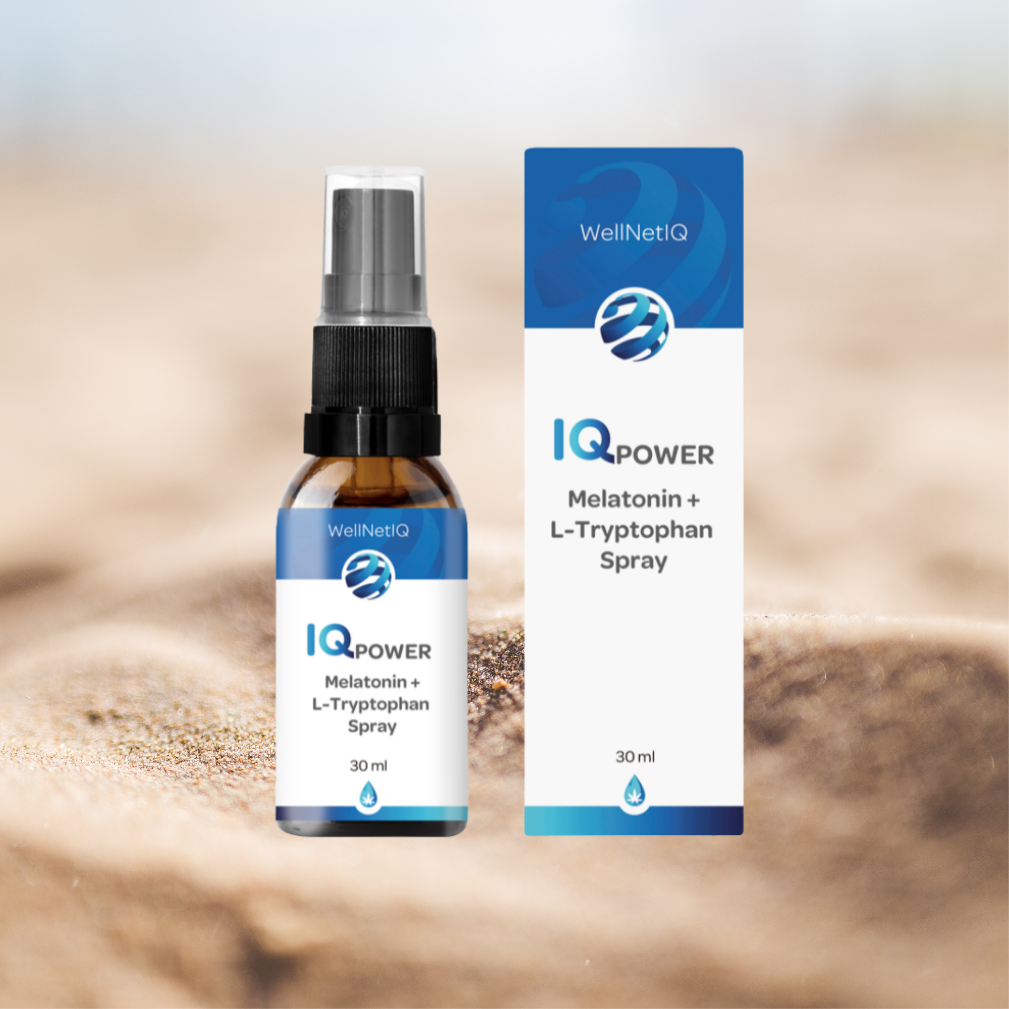 IQ Power Melatonin + L-Tryptophan Spray