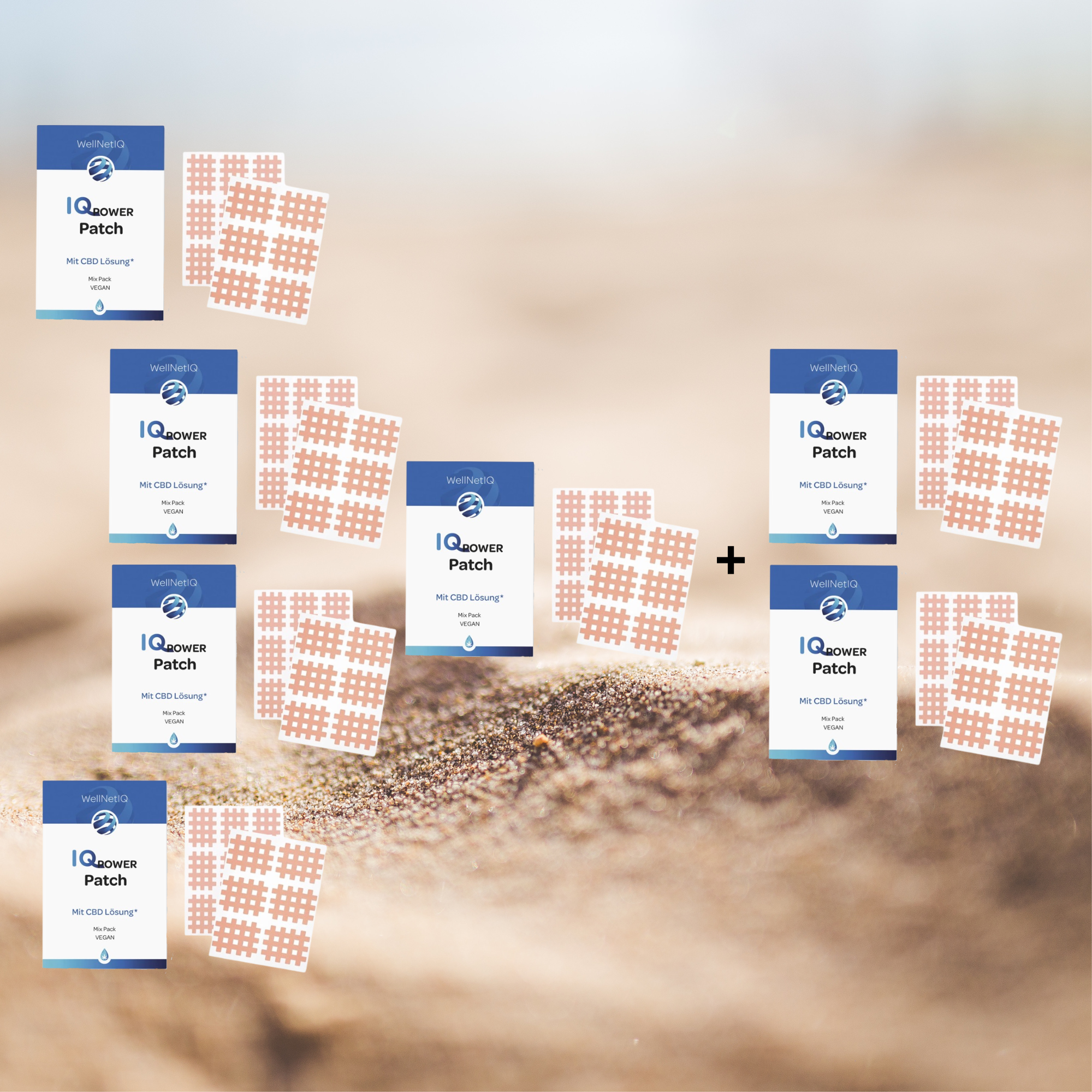 5+2 Pack IQ Power Patch Mix (Small Medium)